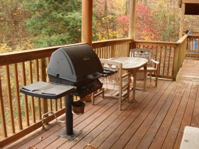 Gas Grill - Lower Level Deck