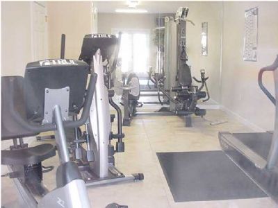 a view of our exercise room