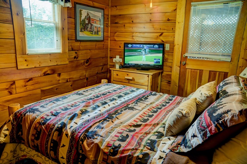 32-inch TV's in bedrooms