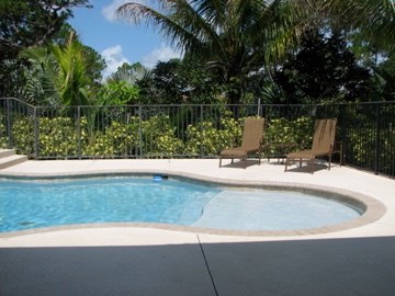 pool hot tub & patio