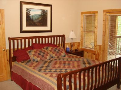 Master Bedroom / King Bed (upstairs)