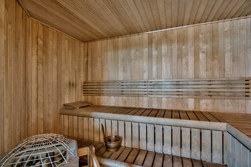 sauna available