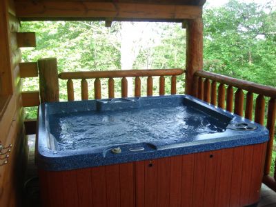 Hot Tub - Private (main level)